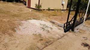 Откатных ворота с шириной проёма 6 метров + атоматика.