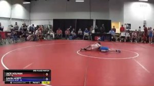 77 Lbs Placement Matches (16 Team) - Jack Holman, Utah Vs Gavin Hoeft, Minnesota Blue 4175