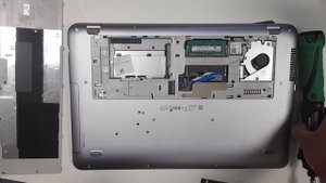 How to upgrade memory and SSD disk at laptop HP ProBook 470 G4