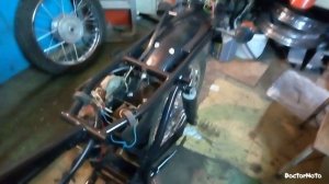 Ремонт, реставрация мотоцикла Ява, Jawa 350-638 103. Люкс. Часть 4.