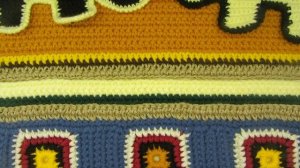 Коврик крючком "Этно". Вязание крючком для начинающих. Rug crochet. Урок 34