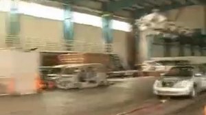 china geely vision car c-cncap crash test 中国吉利远景汽车碰撞