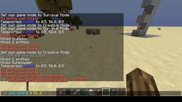 Minecraft Programming Tutorial: Part 2: Arguments смотреть онлайн