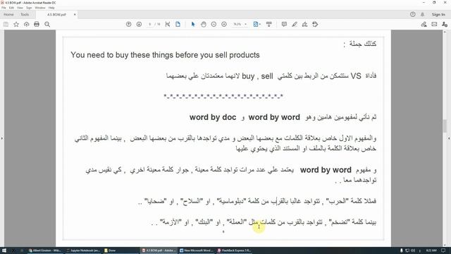 NLP 4.5.2 Bag Of Words الجزء الثاني смотреть онлайн