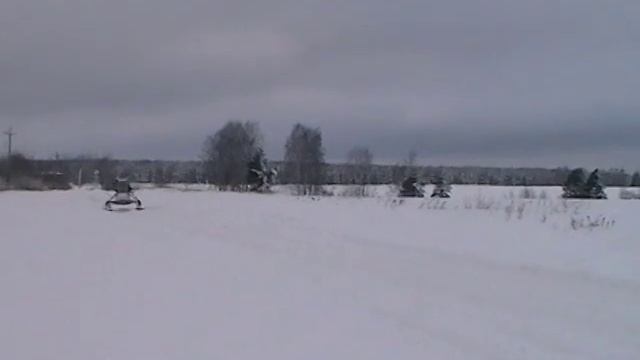 Испытание , тормоза на аэросанях . смотреть онлайн