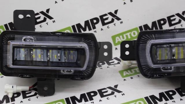 Geely Coolray с 2019- года. ДХО LED смотреть онлайн