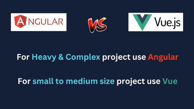 Vue vs Angular  | Which one is Better ? (2023)