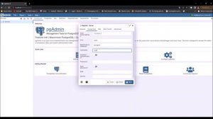 connect pgAdmin 4 to PostgreSql - with Docker