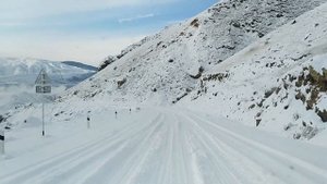 Снежная дорога Анди-Ботлих