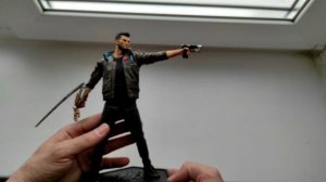 Фигурка и статуэтка Ви из Киберпанк 2077 - Cyberpunk 2077 Dark Horse V-Male Statue