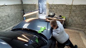 Ремонт капота по технологии PDR