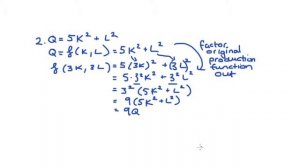 Returns to Scale - Practice Problems