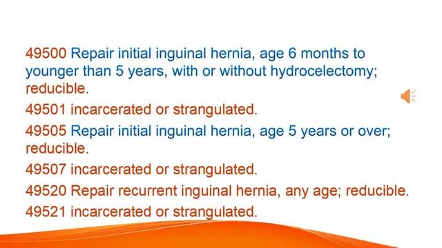 Repair Umbilical Hernia CPT code - simplify medical coding