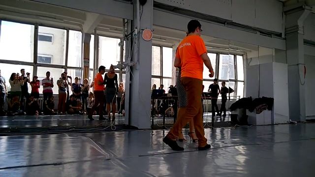 Joao Rocha & Giedre Lapaite - Kizomba with Tango influence 1. Minsk 2015 смотреть онлайн