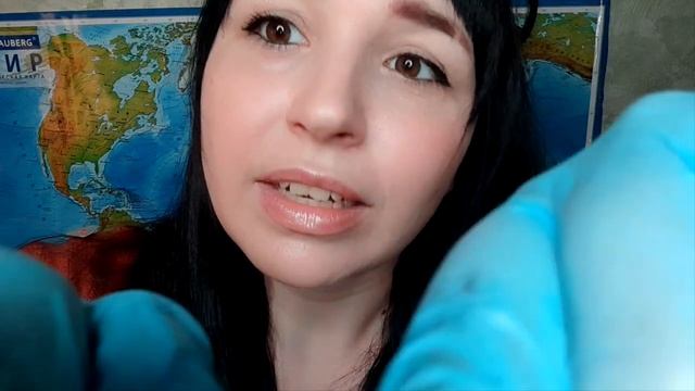ASMR / АСМР Уход за лицом перед сном и Массаж лица с кремом