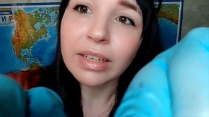 ASMR / АСМР Уход за лицом перед сном и Массаж лица с кремом