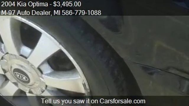 2004 Kia Optima for sale in ROSEVILLE, MI 48066 at the M-97 смотреть онлайн