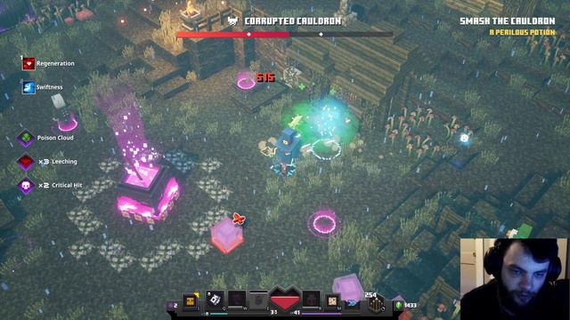 THE LIGHT AT THE END OF THE TUNNEL: Minecraft dungeons Jungle awakens смотреть онлайн