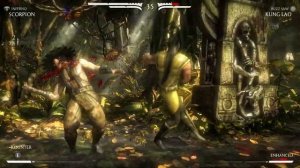 Mortal Kombat X - Scorpion Vs Kung Lao (Very Hard)