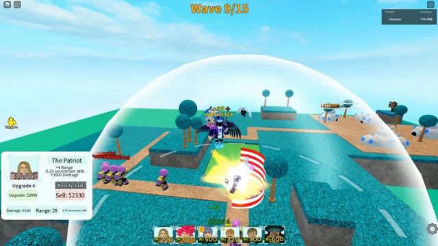 Funny Valentine 5 Star Showcase All Star Tower Defense [Roblox] смотреть онлайн