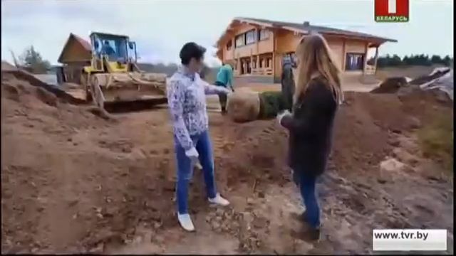 Посадка крупномеров в передаче "Дача"