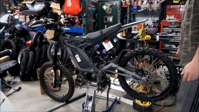 Rockshox Vivid R2C Rear Shock Sur Ron Light Bee Install Part 3: Fitment Test + Travel Test смотреть онлайн