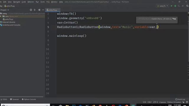 How to create Radio Buttons with Tkinter|Python Tkinter GUI tutorials for begginers