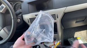How to install Android radio Opel astra H GTC 2007 with reverse camera