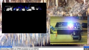 Accessing a BBS on CP/M emulated on an ESP32