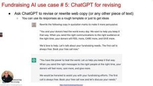 Fundraising and AI: what you should know, do, and avoid right now