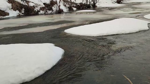 Верховья реки Илеть - уровень воды на 30 марта