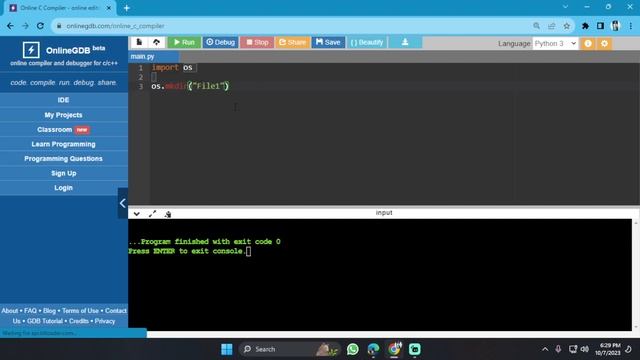 Python Tutorial Bangla | Python | File | OS Module | Our College #pythontutorial #python_in_bangla