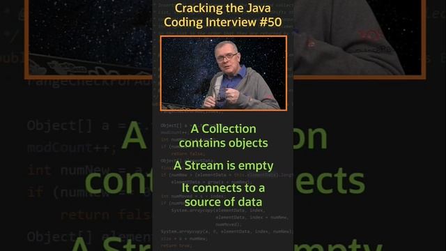 Вопрос 50. Stream vs Collection. #java