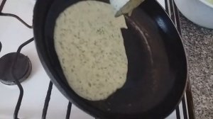Блинчики со шпинатом !!! Ну Очень Вкусно и Полезно!!!