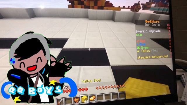 QQboys GAQ (bedwars Java first time) part 3 pika server edition смотреть онлайн