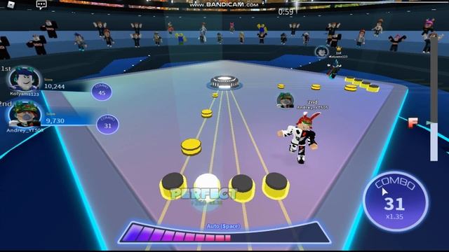 играем RoBeats! [MMO Rhythm Game] с моим другом смотреть онлайн