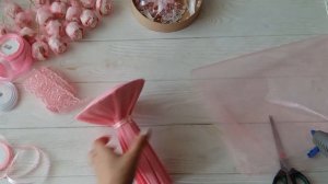 БУКЕТ ИЗ КОНФЕТ РАФФАЭЛЛО I ПОДАРОК К 14 ФЕВРАЛЯ СВОИМИ РУКАМИ I DIY Raffaello bouquet