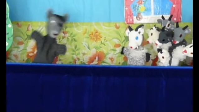 МУЛЬТИК новый ВОЛК и 7 козлят Кукольный театр СВЕТИК смотреть онлайн