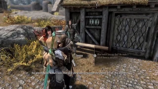 Serana Talks About the Soul Cairn (SDA mod) - Skyrim, The Elder Scrolls V смотреть онлайн