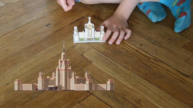 Шедевры мировой архитектуры 3d puzzle.