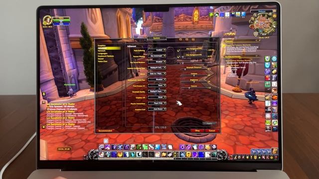 World of Warcraft on Apple M1 Pro chip смотреть онлайн