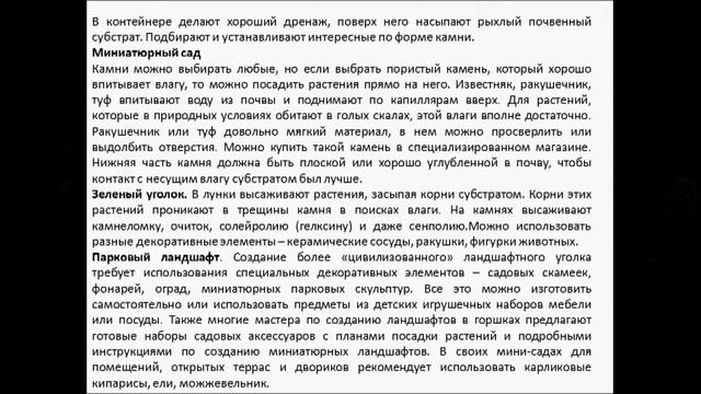 миниатюрный сад в цветочном горшке смотреть онлайн