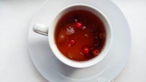 Расслабляющий чай из боярышника и груши