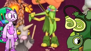 My Singing Monsters - What-If Hypno Monsters were on Psychic Island (ANIMATED)
