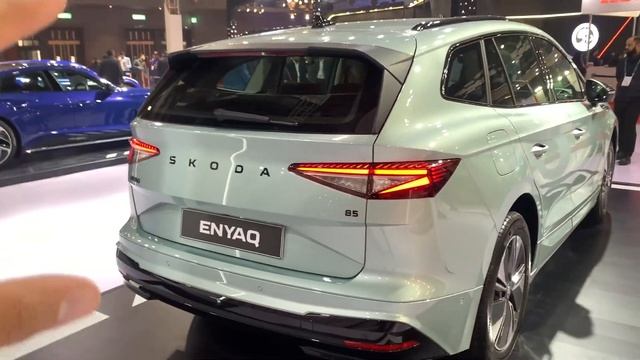 All New Skoda Enyaq in India | All Electric SUV - What A BEAUTIFUL Car ? | To Be Launched This Year