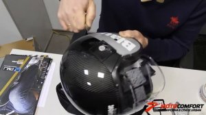 Открытый шлем Blauer Pod Carbon. Распаковка и обзор.