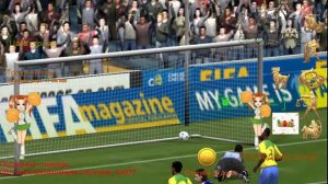 Fifa 2005 Португалия Бразилия Крешьяно Рональдо vs Рональдинио  [стрим]