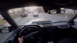 ОПАСНЫЕ ШАШКИ ПО ГОРОДУ | Mercedes Benz (Гелендваген)