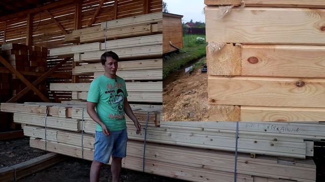 Дом конструктор из бруса | Возможно собрать самому? Домокомплект из профилированного бруса