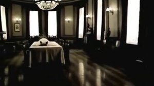 Л.П. Берия проходит мимо мёртвого Сталина. Сталин умер. СССР, РСФСР, Москва, Ближняя дача. 1953 год